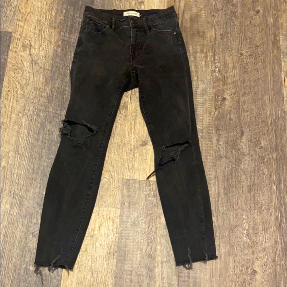 Madewell 9” high riser skinny